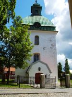 036 St. Laurentii Kirche mit Turm von 1787  in Falkenberg